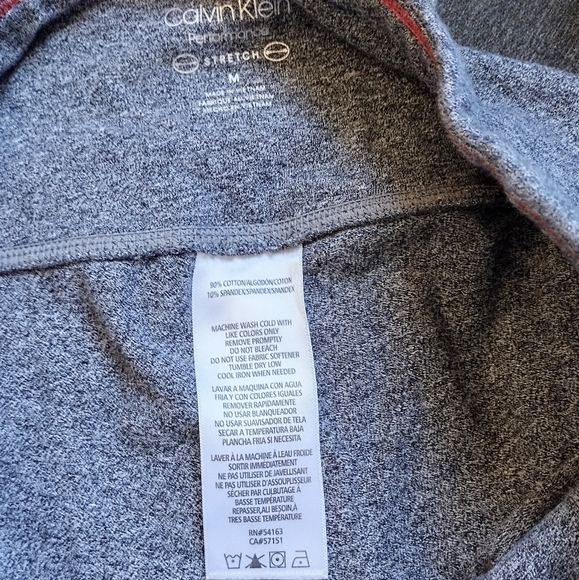 🏃♀️ Calvin Klein Performance Gray Athletic Active Stretch Leggings Medium NWOT - Picture 5 of 6